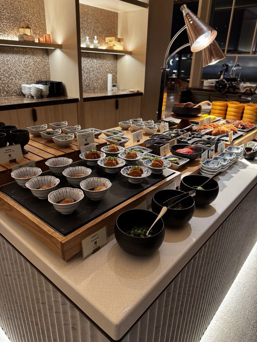 Viridis の朝食ビュッフェ